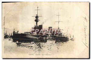 Old Postcard War Ship This Wing Brennus