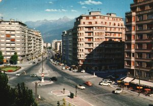 Vintage Postcard Les Alpes En Couleurs Naturelles Grenoble Place Gustave France