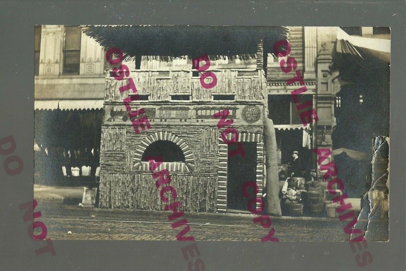 Missouri RPPC c1910 CORN PALACE Railroad MO-PAC IRON MOUNTAIN MP RR Kansas?