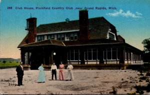 Michigan Grand Rapids Plainfild Country Club Club House 1917