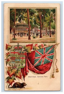 1900-10 Montreal Dominion Park Buldings Canadian Vintage Postcard F28E