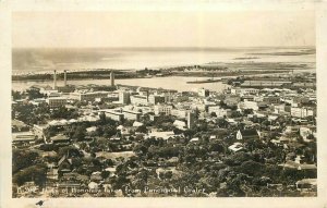 Hawaii 1930s Honolulu Punchbowl Crater H-272 RPPC Photo Postcard 21-10038