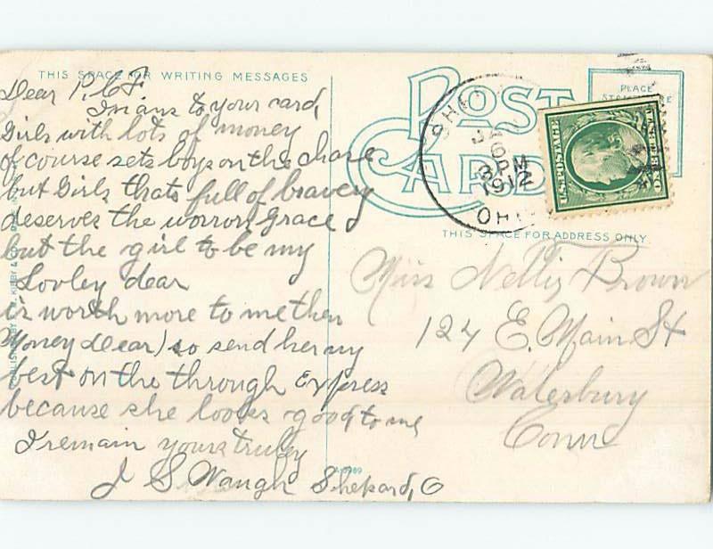 Divided-Back STREET SCENE Columbus Ohio OH hp3241