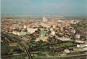 Edmonton Alberta Aerial View Downtown Unused Canada Post Postcard C5