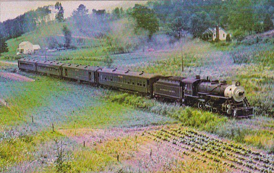 Southwest Virginia Scenic Railroad Locomotive Number 4 Mendota Virginia