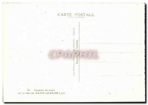 Saint Jean de Luz - Sunset - Old Postcard