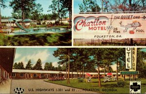 Georgia Folkston Charlton Motel 1965