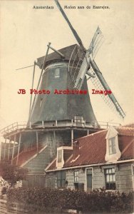 Netherlands, Amsterdam, Windmill, No 118, 1913 PM
