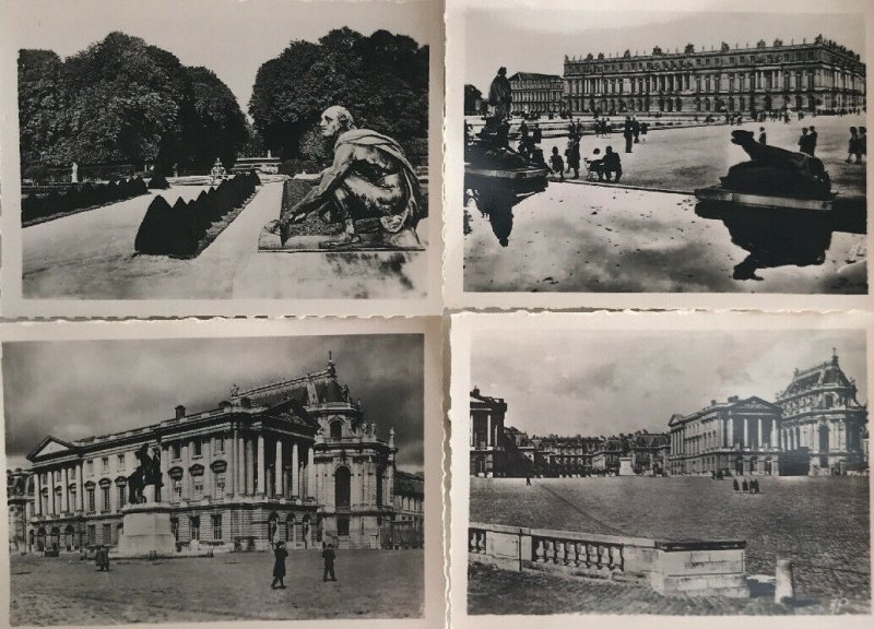 Vintage Les Editions D'art Versailles France RPPC Photo Book - 20 3 x 4