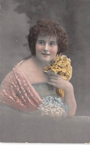 Glamour Woman Postcard