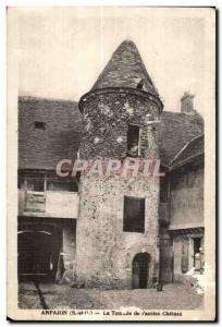 Old Postcard Arpajon (S and O) the Turret of old Castle