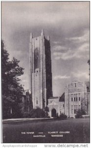 Tennessee Nashville The Tower Scarritt College Albertype