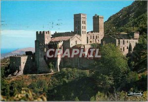Postcard Modern Alt Emporda Costa Brava Sant Pere de Roda