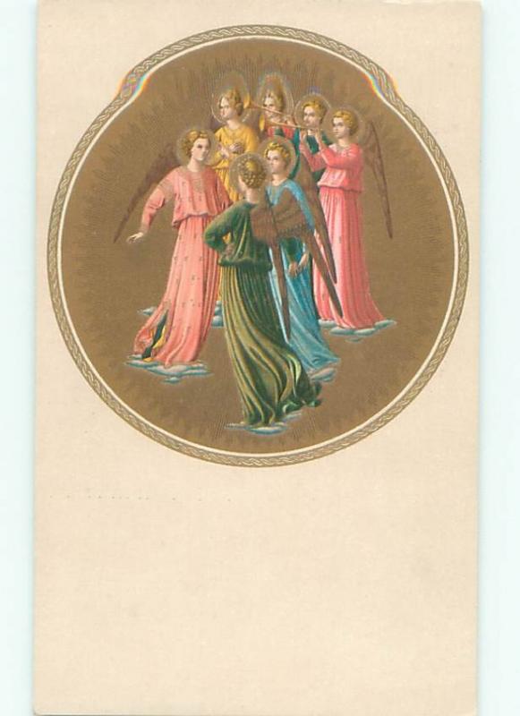 Divided-Back RELIGIOUS SCENE Christianity Postcard AB0132