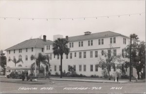 RPPC Postcard Tropical Hotel Kissimmee FL