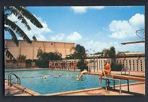 Brownsville, Texas/TX, Postcard, Swimming Pool At Civic Center In Fort Brown