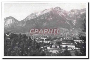 Old Postcard Innsbruck gegen Berg isel Nordkelle