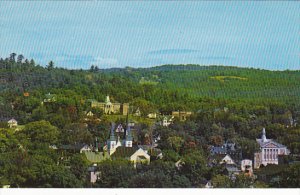 Aerial View Of Picturesque Littleton New Hampshire