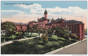 HOT SPRINGS, Arkansas, 1900-1910s; Eastman Hotel