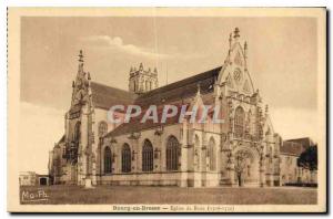 Old Postcard Bourg en Bresse Brou Church 1506 1532