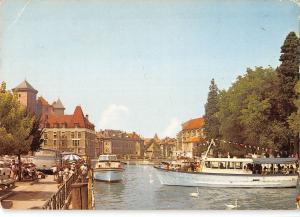 BR86023 annecy le port au fond france ship bateaux