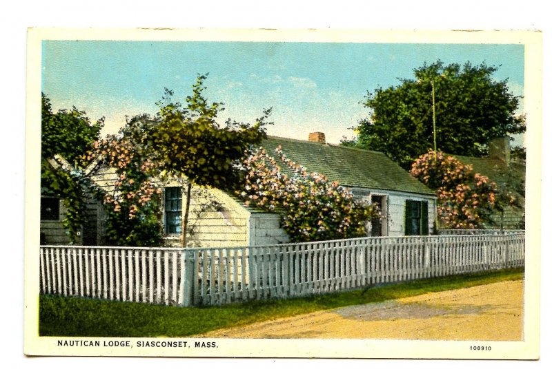 MA - Nantucket Island. Siasconset, Nautican Lodge