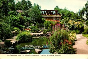 Canada Hamilton Royal Botanical Gardens Rock Gardens Tea House 1973