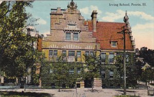 Illinois Peoria Irving School 1912