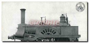 Postcard Old Train Locomotive Old Crewe passenger engine