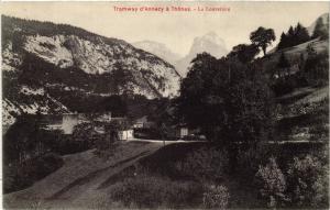 CPA Tramway d'ANNECY a THONES - La Louveriere (248665)