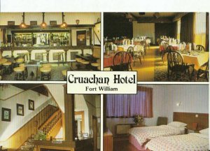 Scotland Postcard - Cruachan Hotel - Fort William - Inverness-shire  Ref 10424A