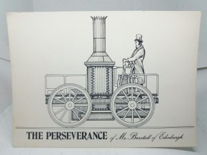 The Perseverance Steam Locomotive 1825 Rainhill Trials Vintage Railway Postcard