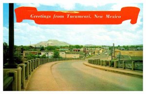 Postcard BRIDGE SCENE Tucumcari New Mexico NM AS5314