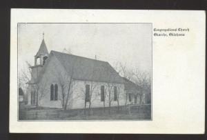 OKARCHE OKLAHOMA CONGREGATIONAL CHURCH VINTAGE POSTCARD OKLAHOMA CITY