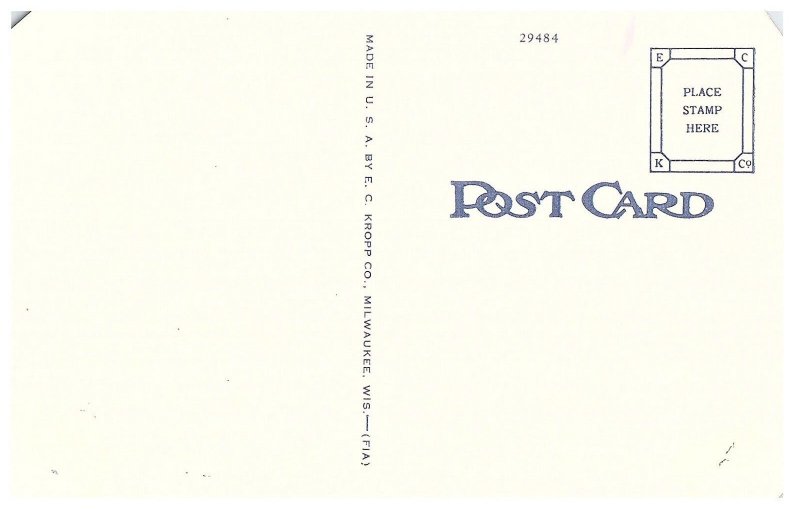 Jefferson Street Looking North JC Penney B G Old Cars Wadena Minnesota Postcard Ephemera