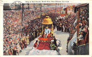 King Rex Parade, Mardi Gras New Orleans, LA USA Parade 1952 