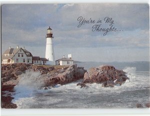 Postcard You're in My Thoughts . . . . . . Today and Always!, Portland, Maine