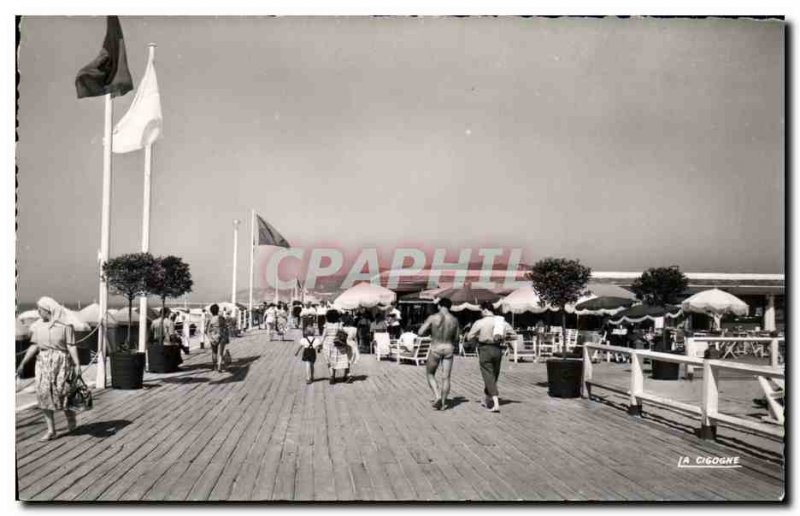 Old Postcard Deauville Boards