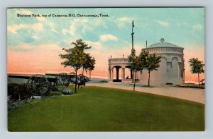Chattanooga TN-Tennessee, Boynton Park, Cameron Hill, Vintage Postcard 