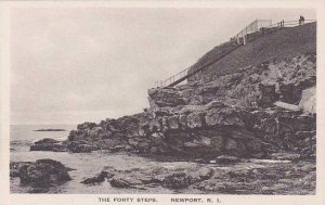 Rhode Island Westeryly The Forty Steps Albertype