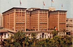 Vtg Los Angeles California CA The Biltmore Hotel Postcard