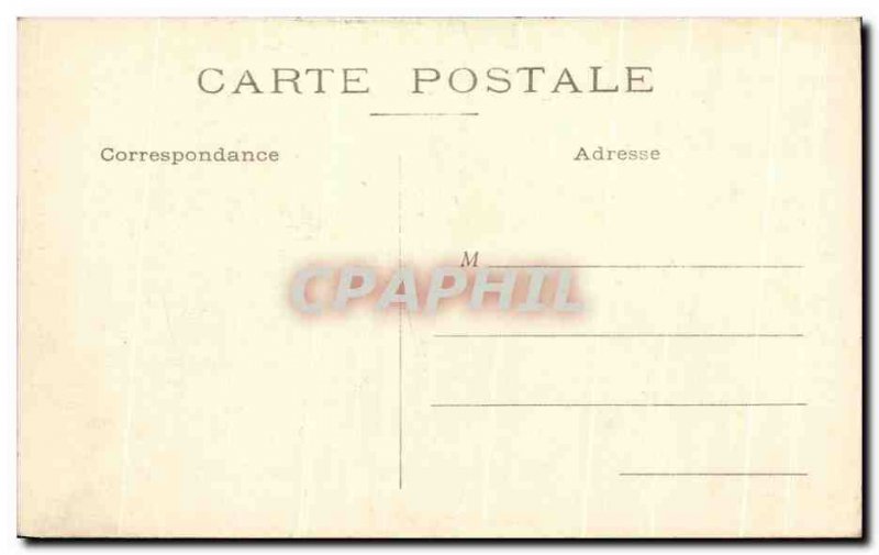 Old Postcard Paris Buttes Chaumont