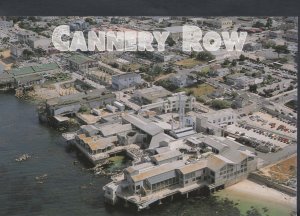 America Postcard - Aerial View of Cannery Row, California    RR3016