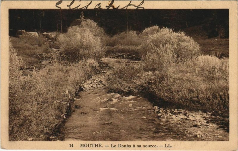 CPA MOUTHE Le Doubs a sa Source (1114810)