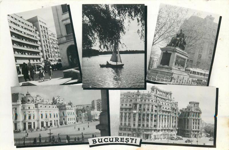 Romania Bucharest multi views 1960s