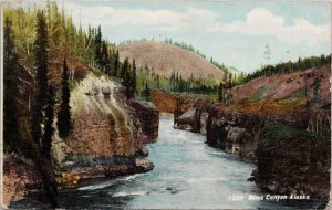 Miles Canyon Alaska AK c1909 World's Fair Seattle Cancel Postcard H17