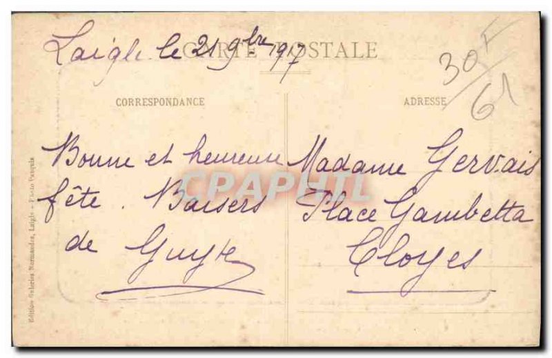 Old Postcard Laigle Orne Le Chateau