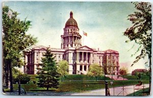 Postcard - State Capitol - Denver, Colorado