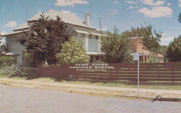 St Saint Johns Hostel Forbes New South Wales Australia 1970s Mint Postcard