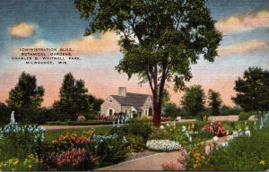 Wisconsin Milwaukee Charles B Whitnall Park Administration Building Botanical...